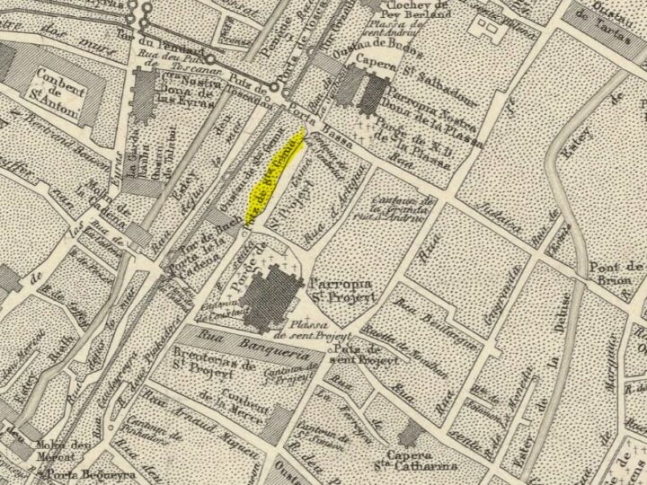 Les origines de la rue du Loup, entre histoire et légende