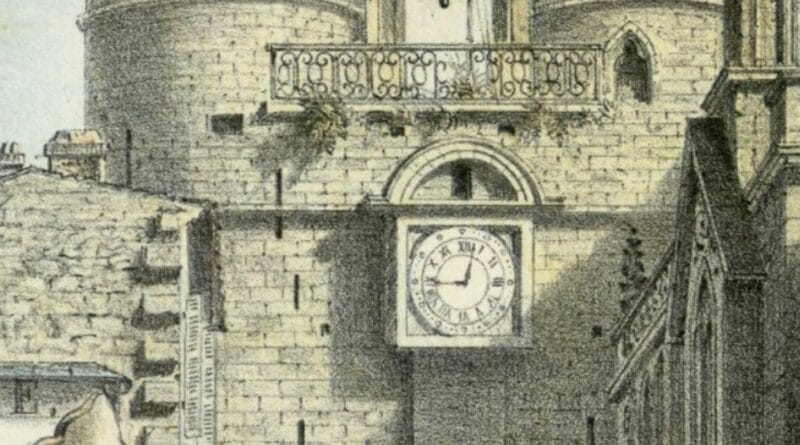 horloge de la grosse cloche à bordeaux