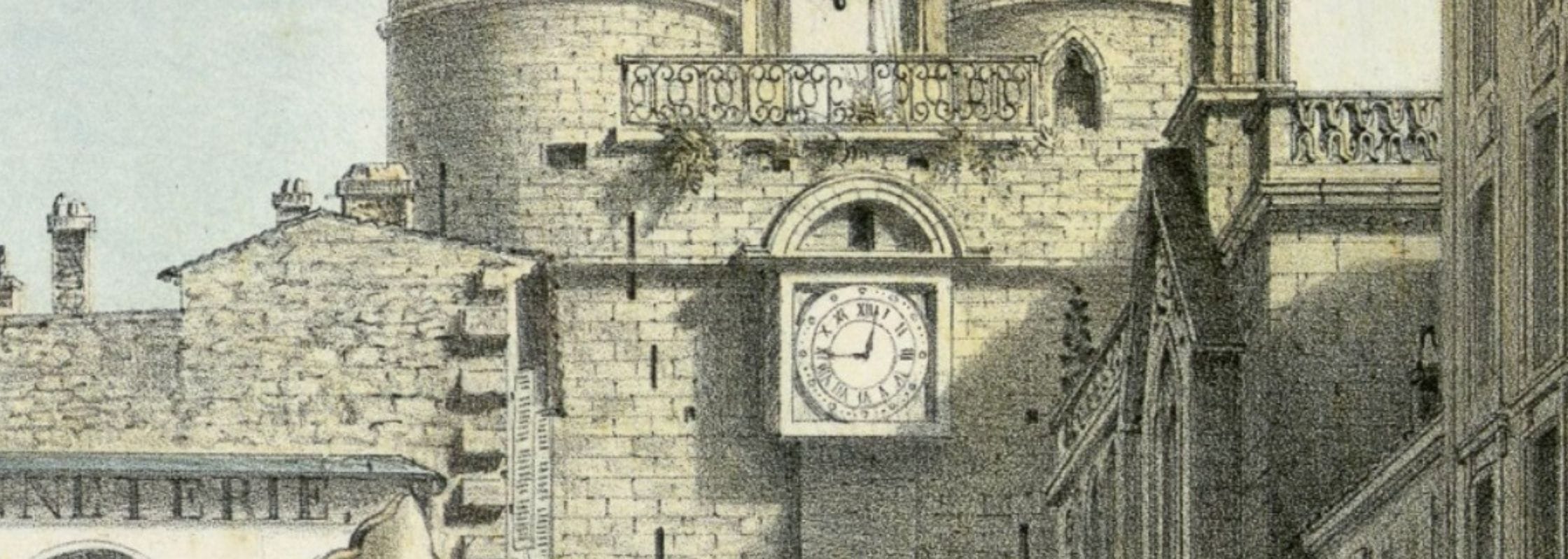 horloge de la grosse cloche à bordeaux