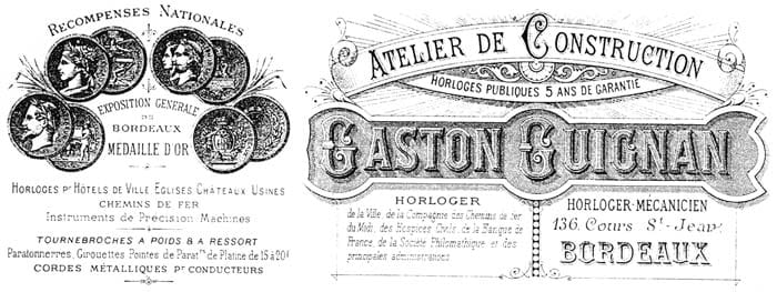 horloger gaston guignan