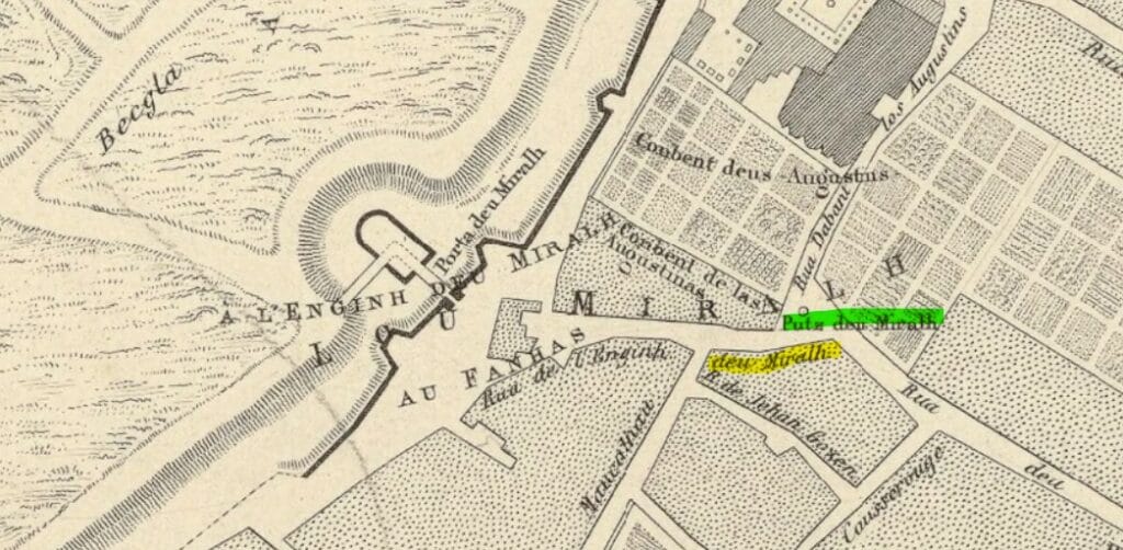 Emplacement rue du Mirail 1450