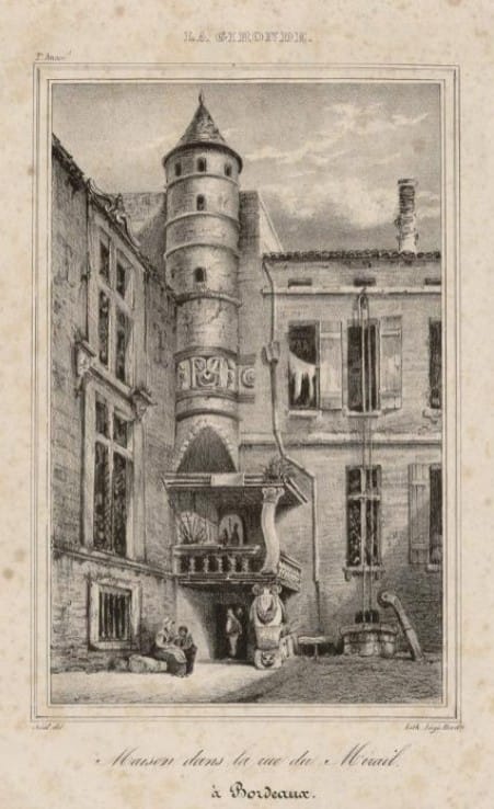 Maison rue du Mirail 1800