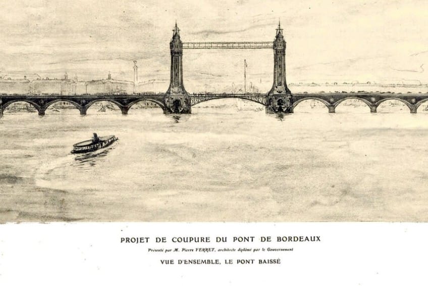 Projet de modification du pont de Pierre à Bordeaux