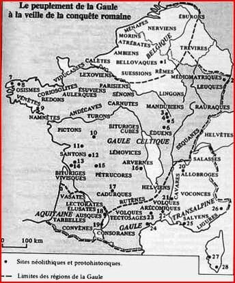 plan gaule - bituriges vivisques