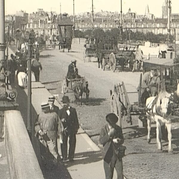 Travaux pont de pierre
