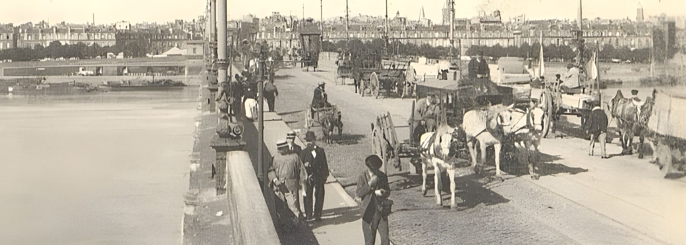 Travaux pont de pierre