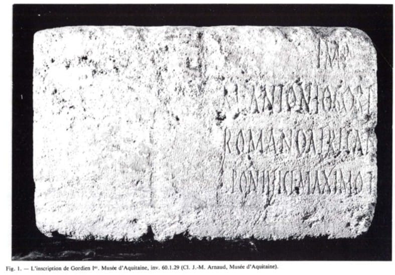 gravure enceinte romaine bordeaux burdigala