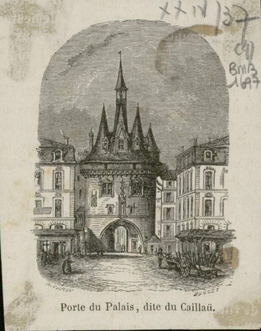 Porte Cailhau Bordeaux 1697