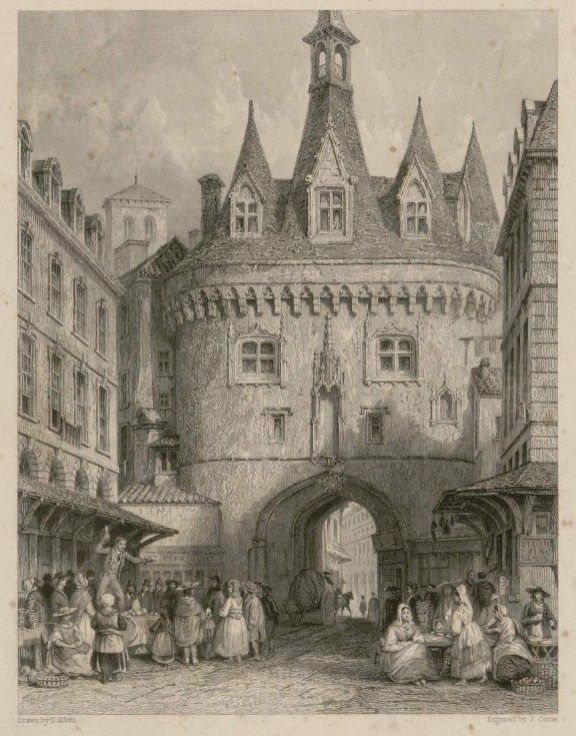 Porte Cailhau Bordeaux 1801