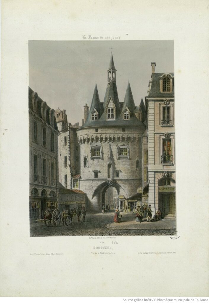 Porte Cailhau Bordeaux 1835