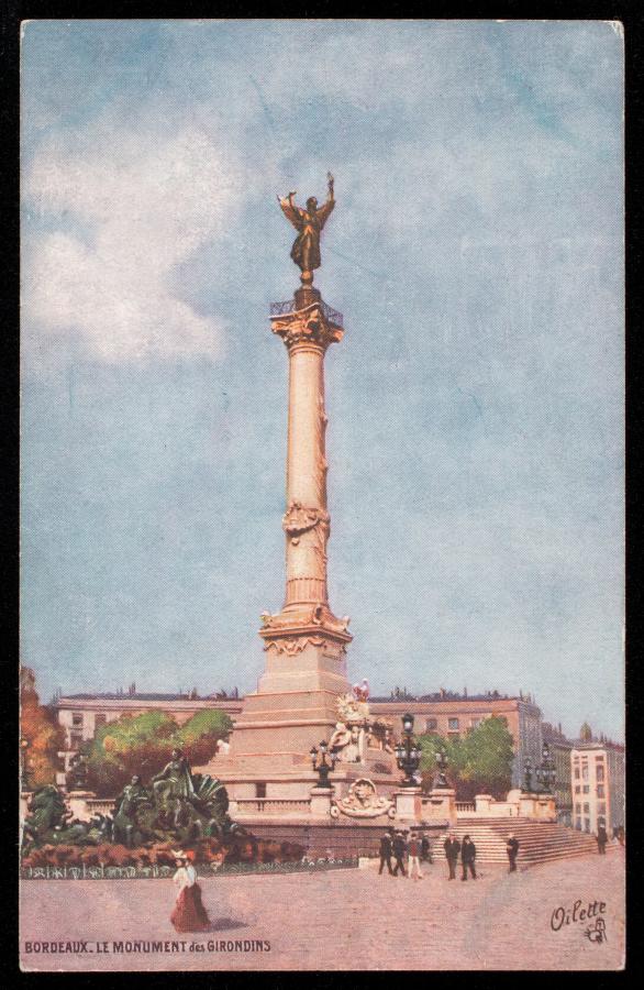 Place des Quinconces - XIXème siècle - Colonne des Girondins