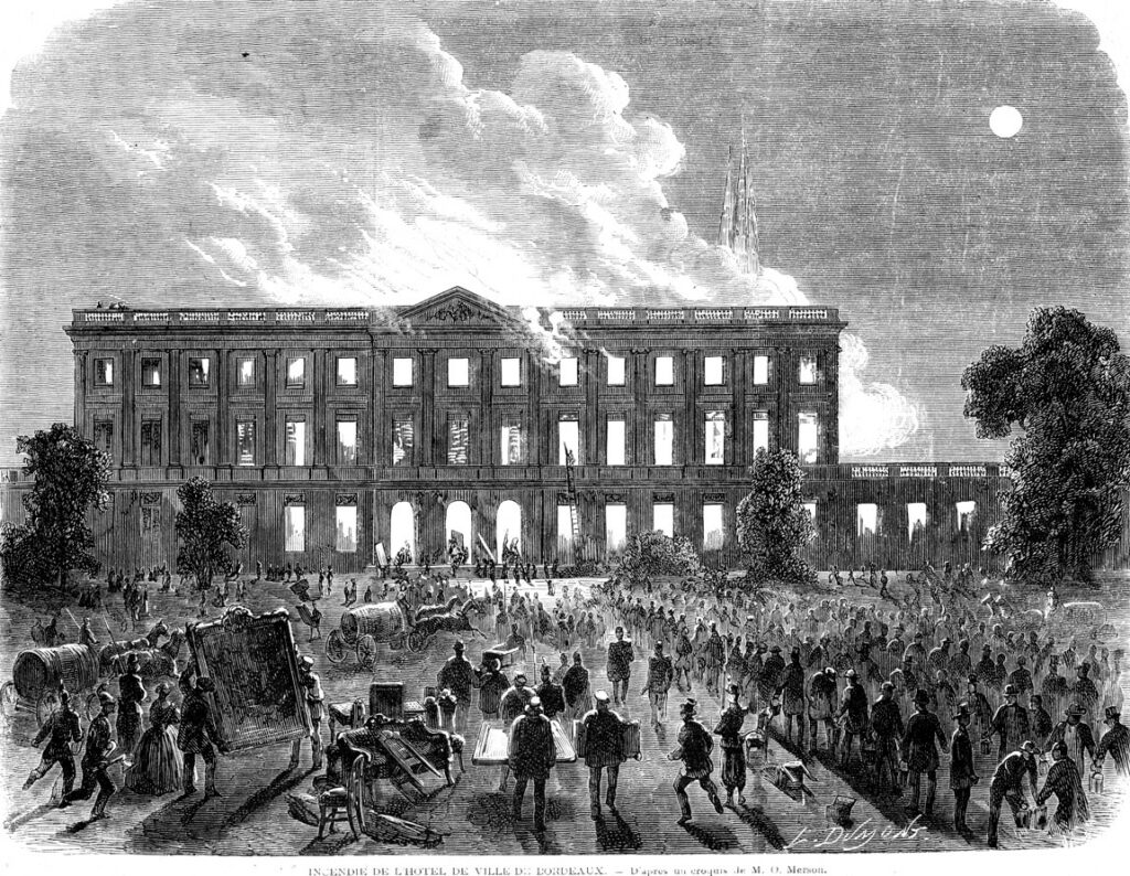 Incendie Hotel de Ville 1962