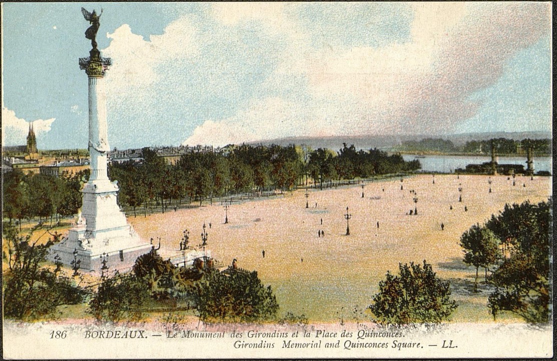 Place des Quinconces - XIXème siècle