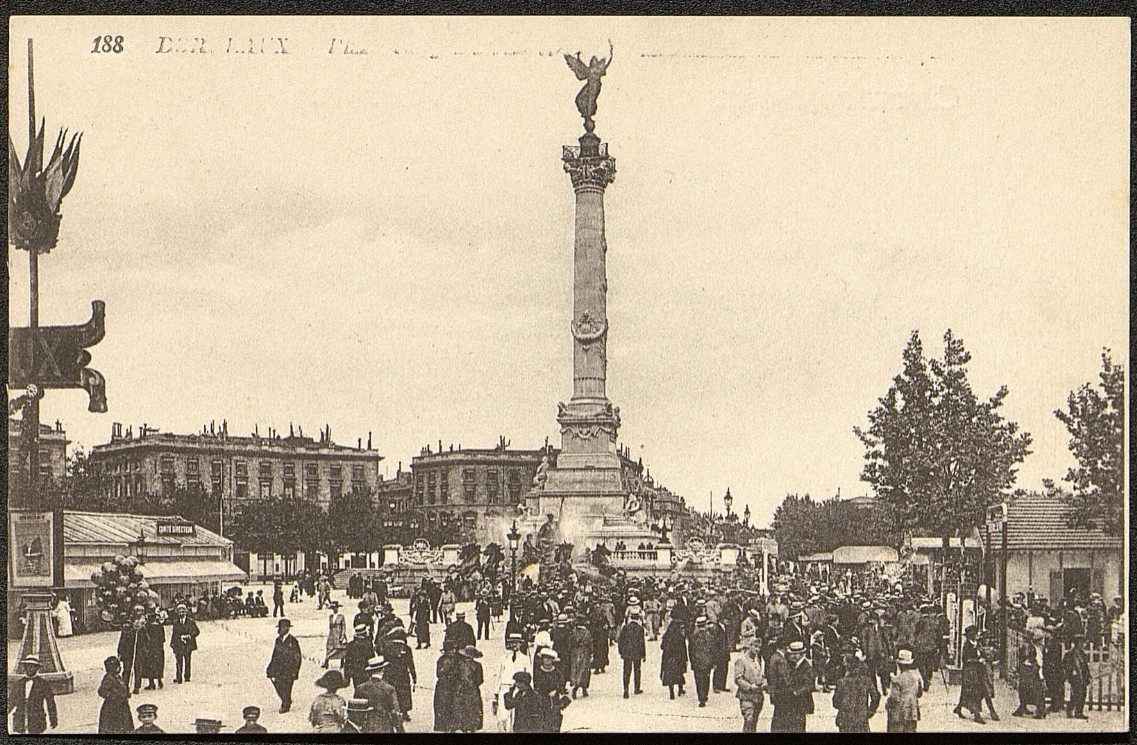 Place des Quinconces - 1950