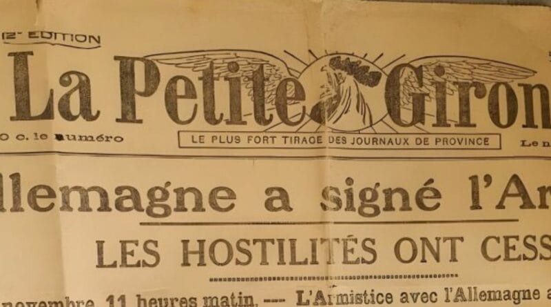 11 novembre 1918 Bordeaux