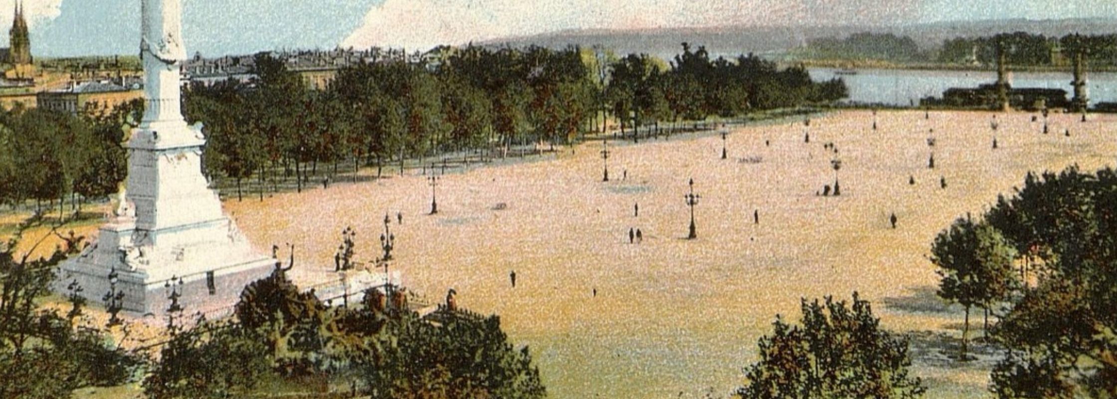 Place des quinconces - Esplanade des quinconces