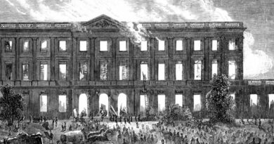 Incendie hotel de ville 1962