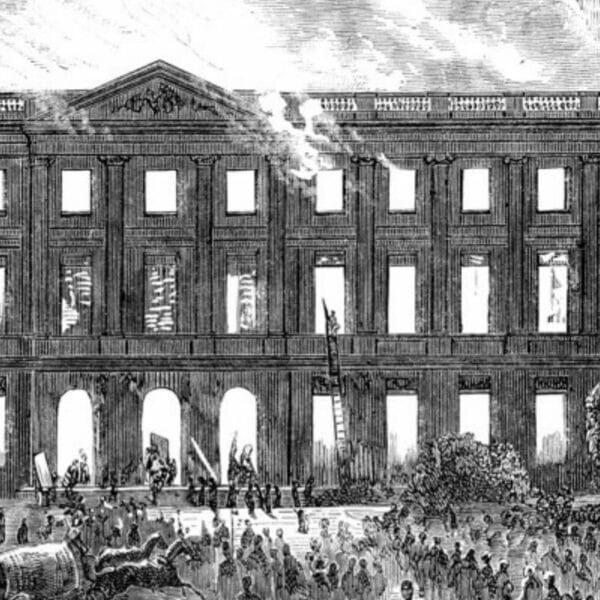 Incendie hotel de ville 1962