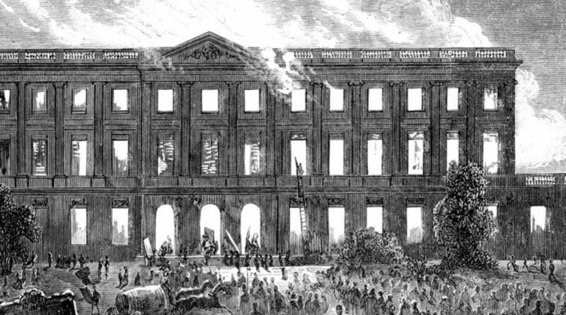 Incendie hotel de ville 1962