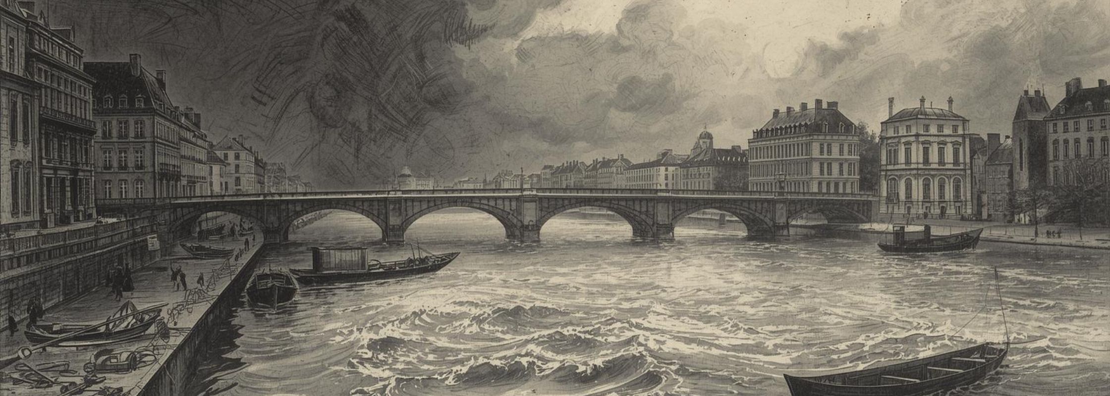 Inondation Bordeaux 1875
