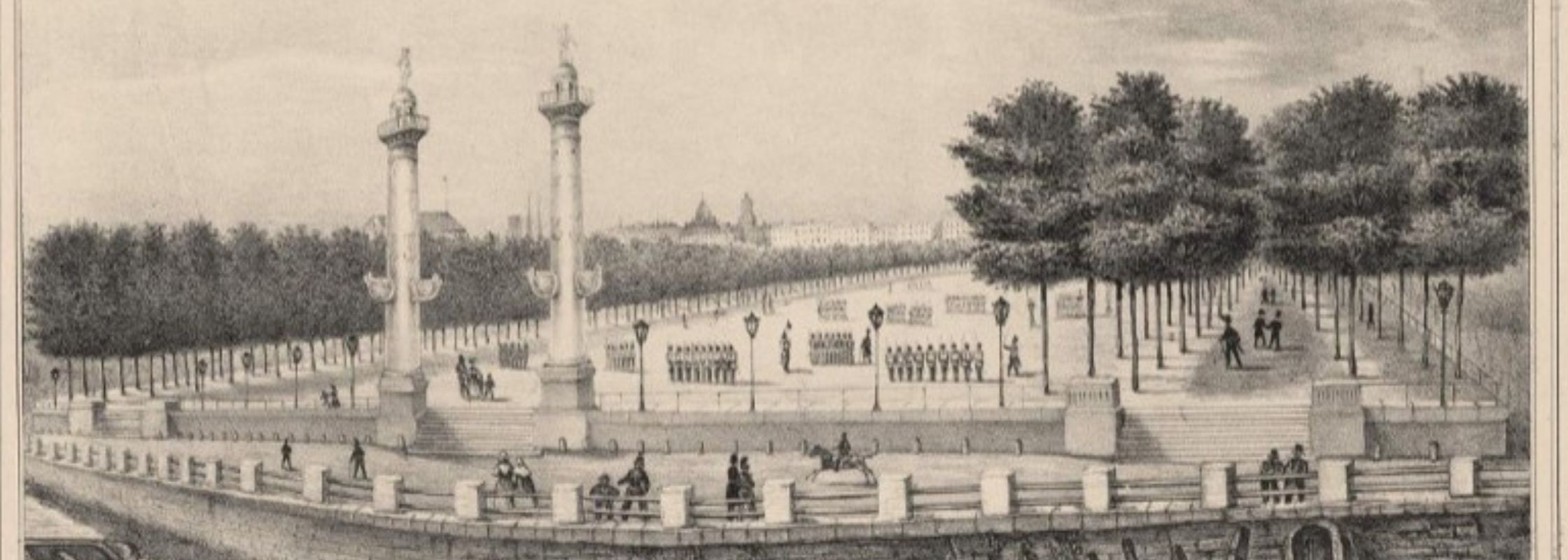 Place des quinconces Bordeaux