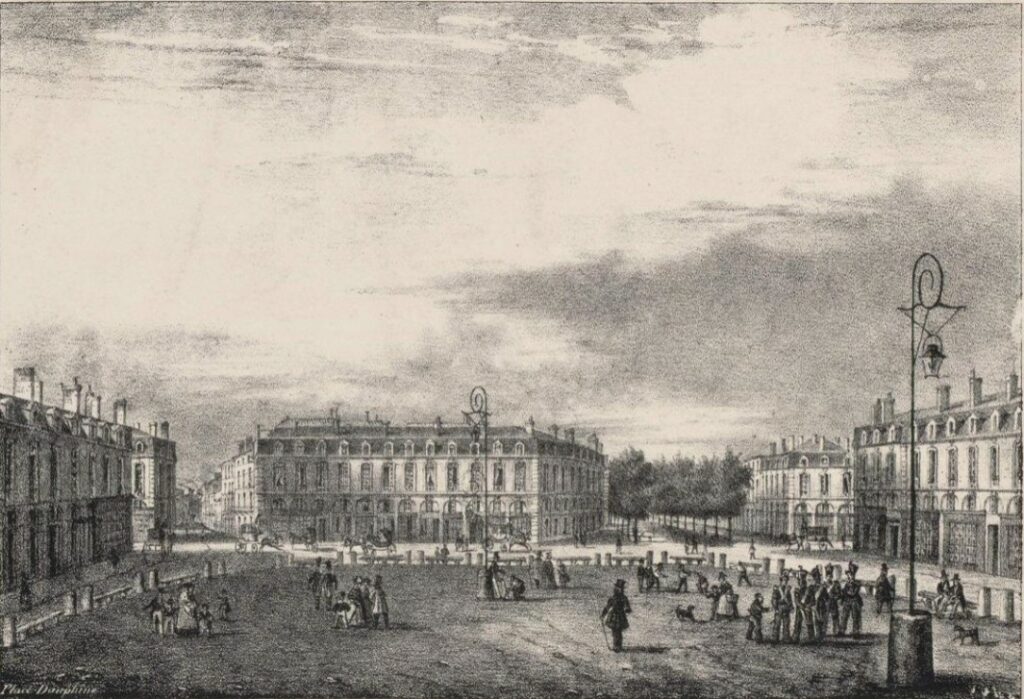 1800 - Place Dauphine - Nationale- Bordeaux