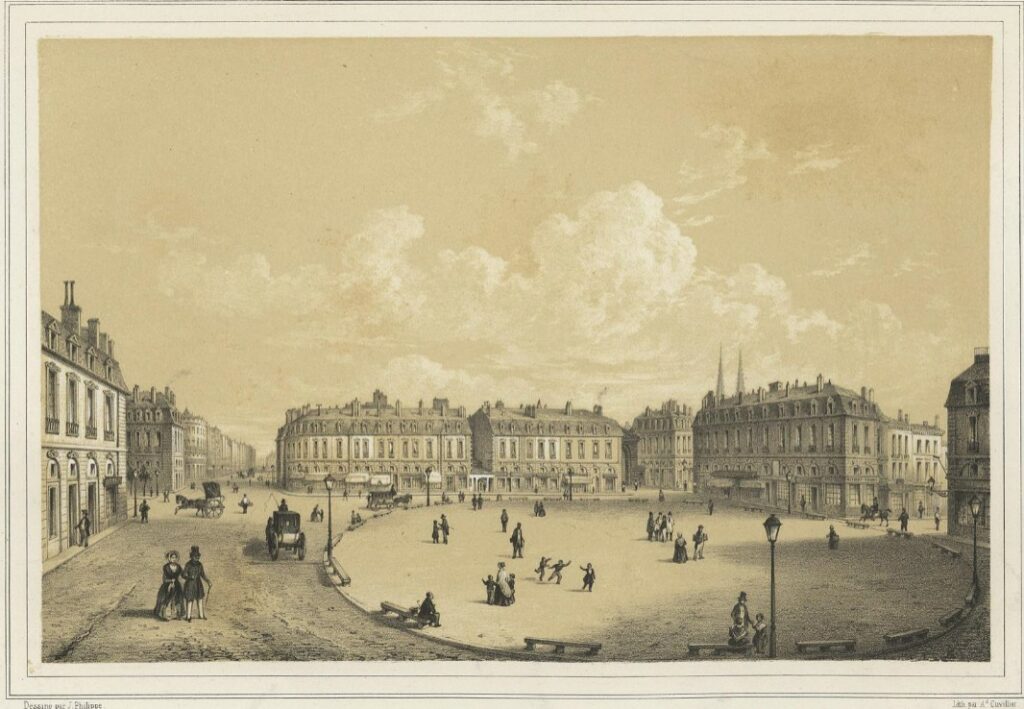 1800 - Place Dauphine - Nationale - Bordeaux