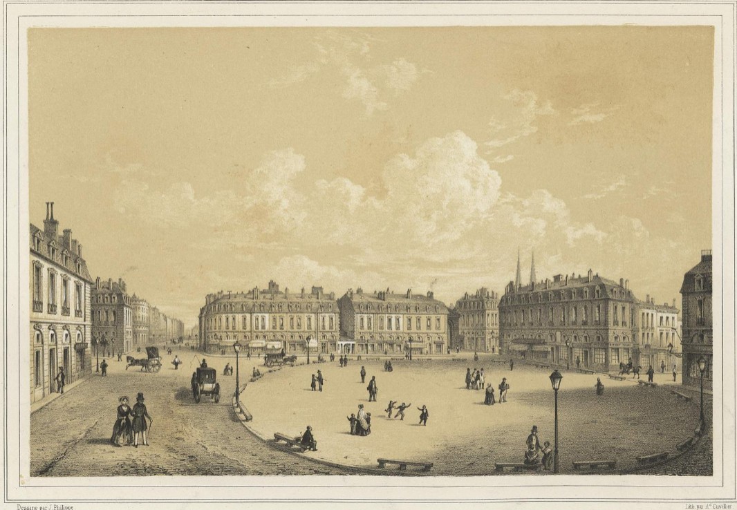 1800 - Place Dauphine - Nationale - Bordeaux