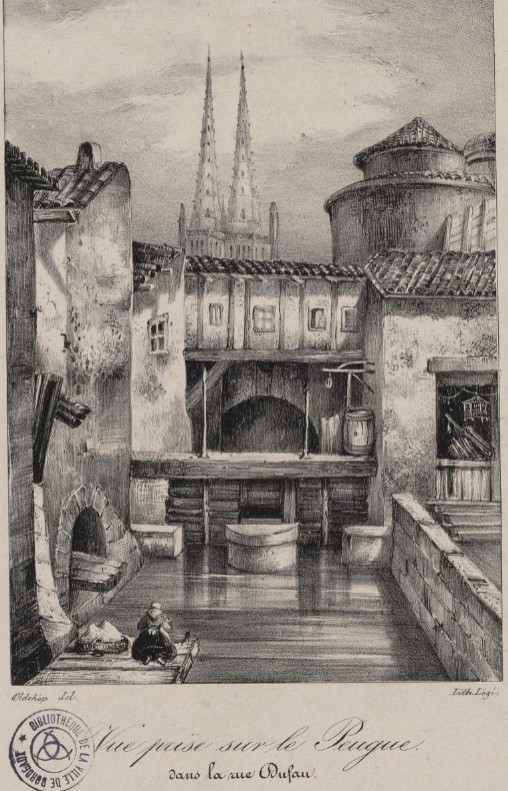 Le Peugue - Vue Rue Dufau