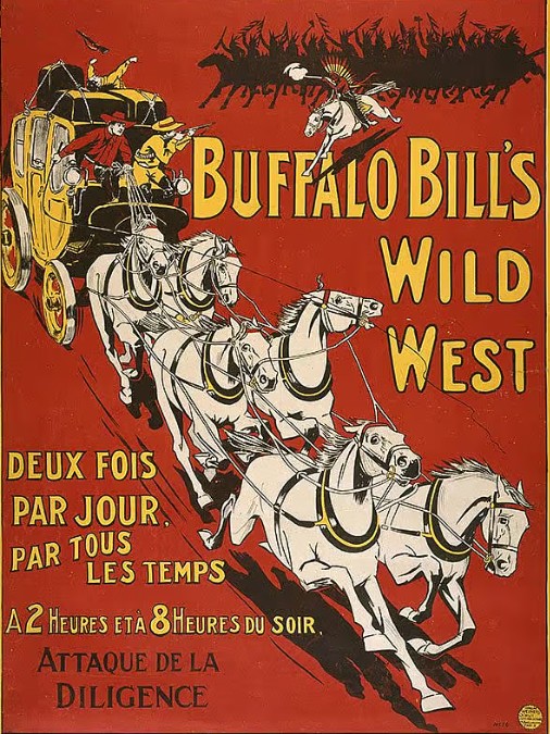 1905 - Buffalo Bill à Bordeaux - Place des Quinconces