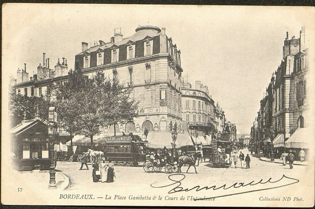 1920 - Place Gambetta - Bordeaux