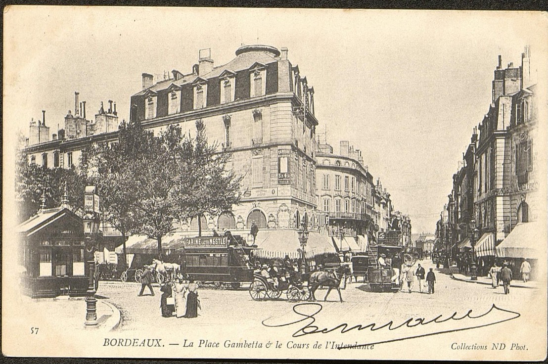 1920 - Place Gambetta - Bordeaux
