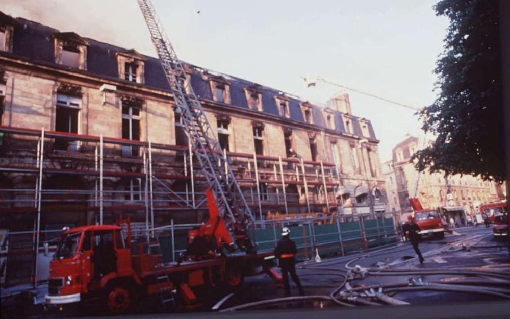 Grand Magasin le Printemps - Incendie 1989 - Source Sud Ouest