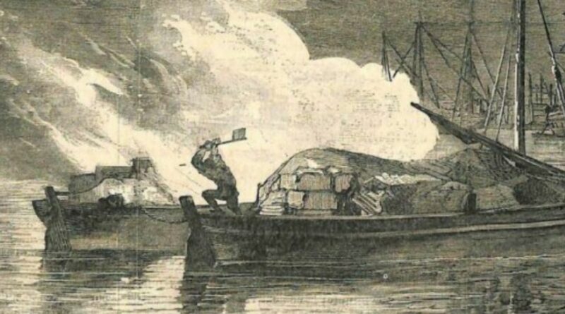 incendie port de bordeaux 1869