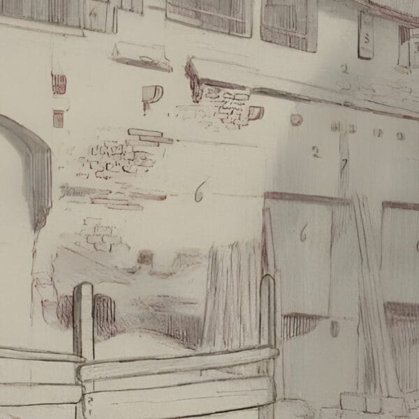 Porte Toscanam Bordeaux