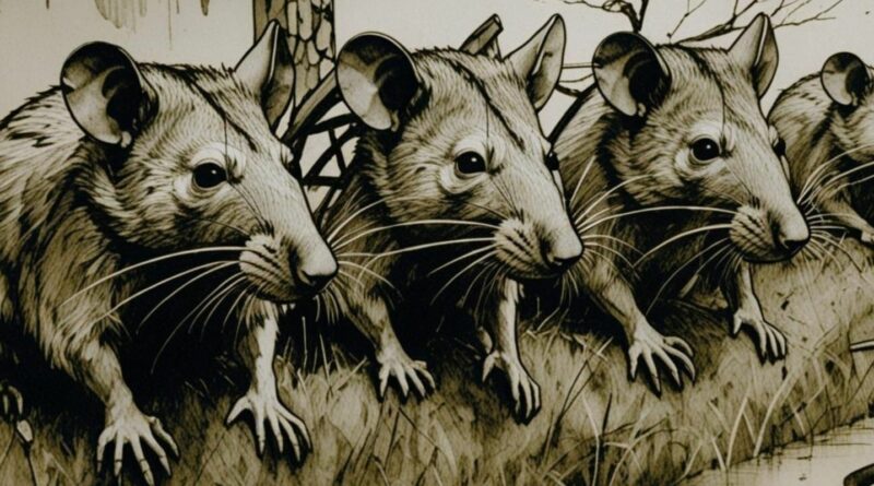 Rats dans le peugue