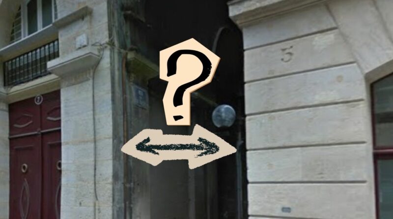 Rue la plus étroite de bordeaux