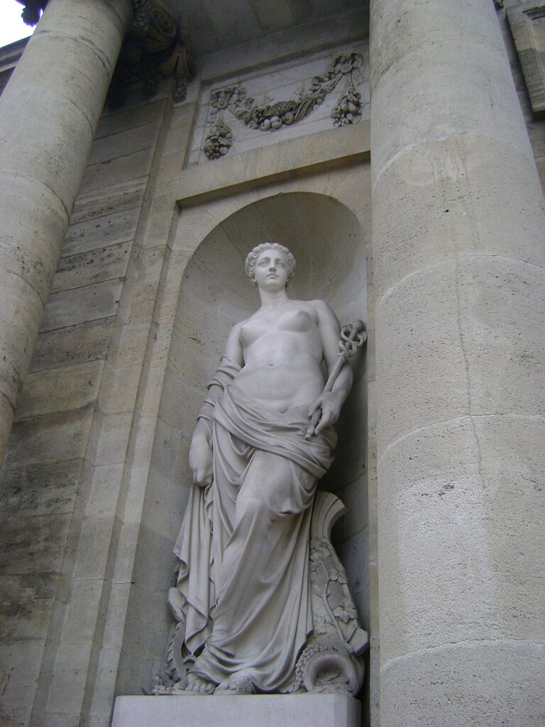 Génie du commerce et de l'Industrie - Palais Rohan - Hotel de Ville Bordeaux - Source : Wiki