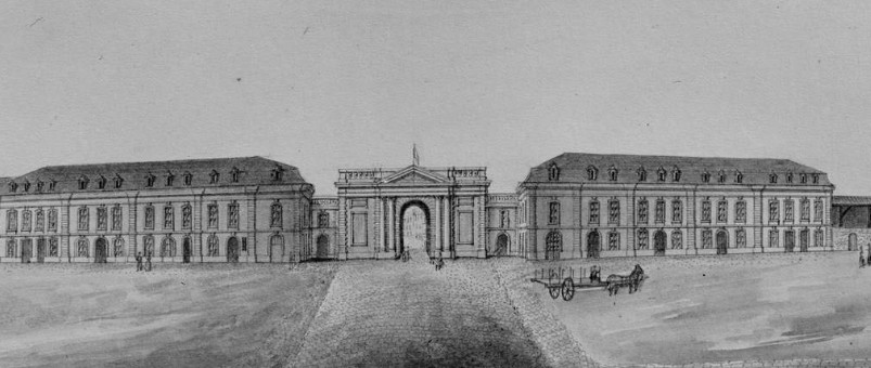 Porte des Capucins (Vue Sud) - Marché des Capucins Bordeaux