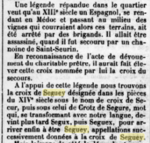 article croix de seguey